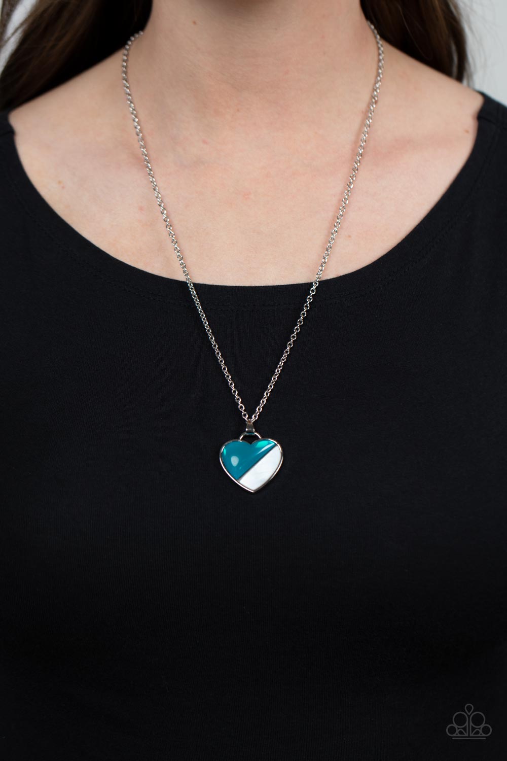 Nautical Romance - Blue Paparazzi Necklace