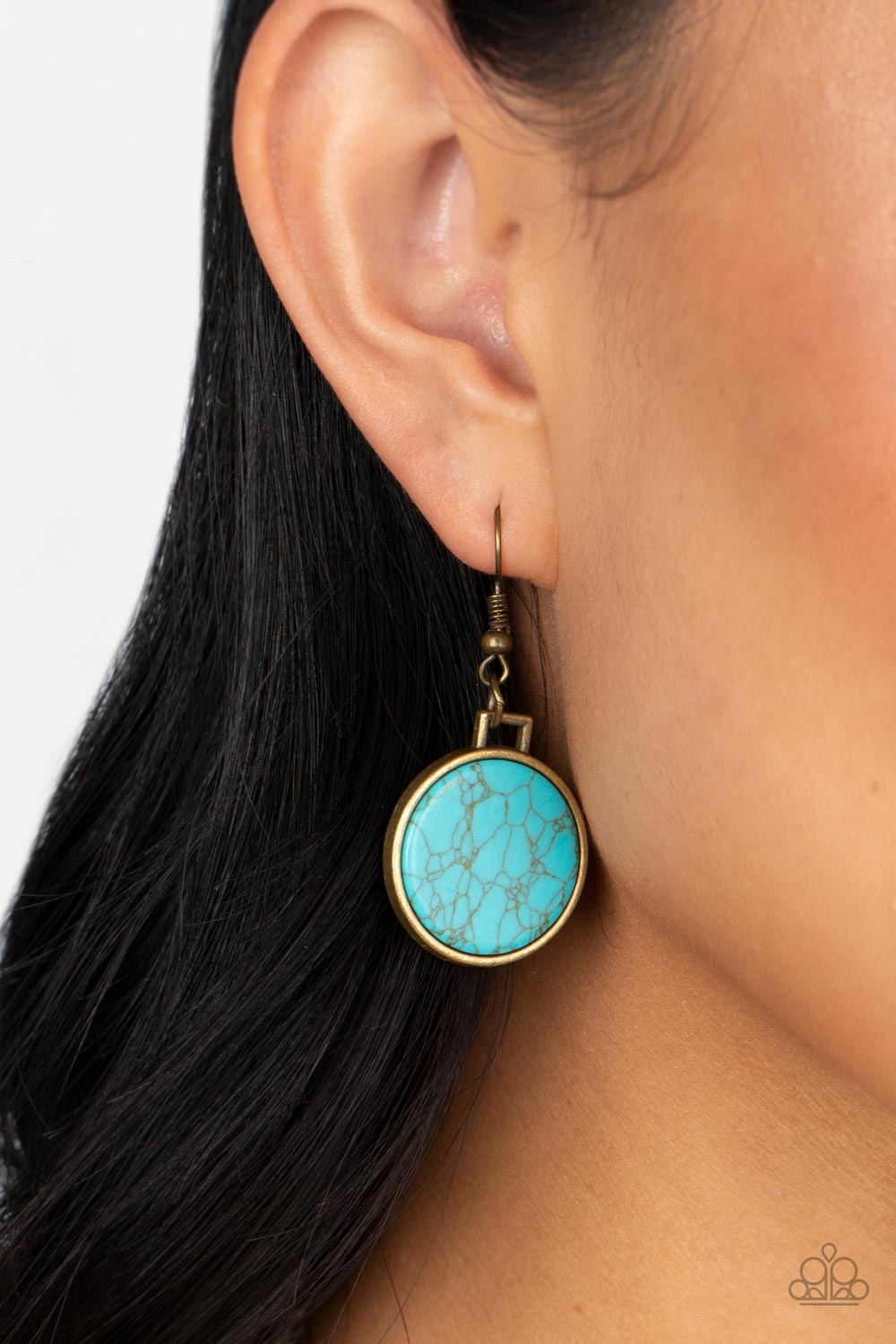 Santa Fe Flats - Brass Paparazzi Necklace