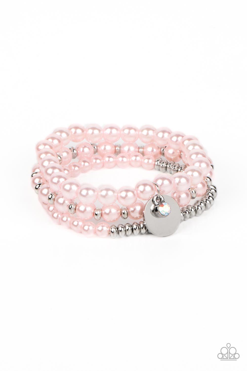 Pearly Professional - Pink Paparazzi Bracelet