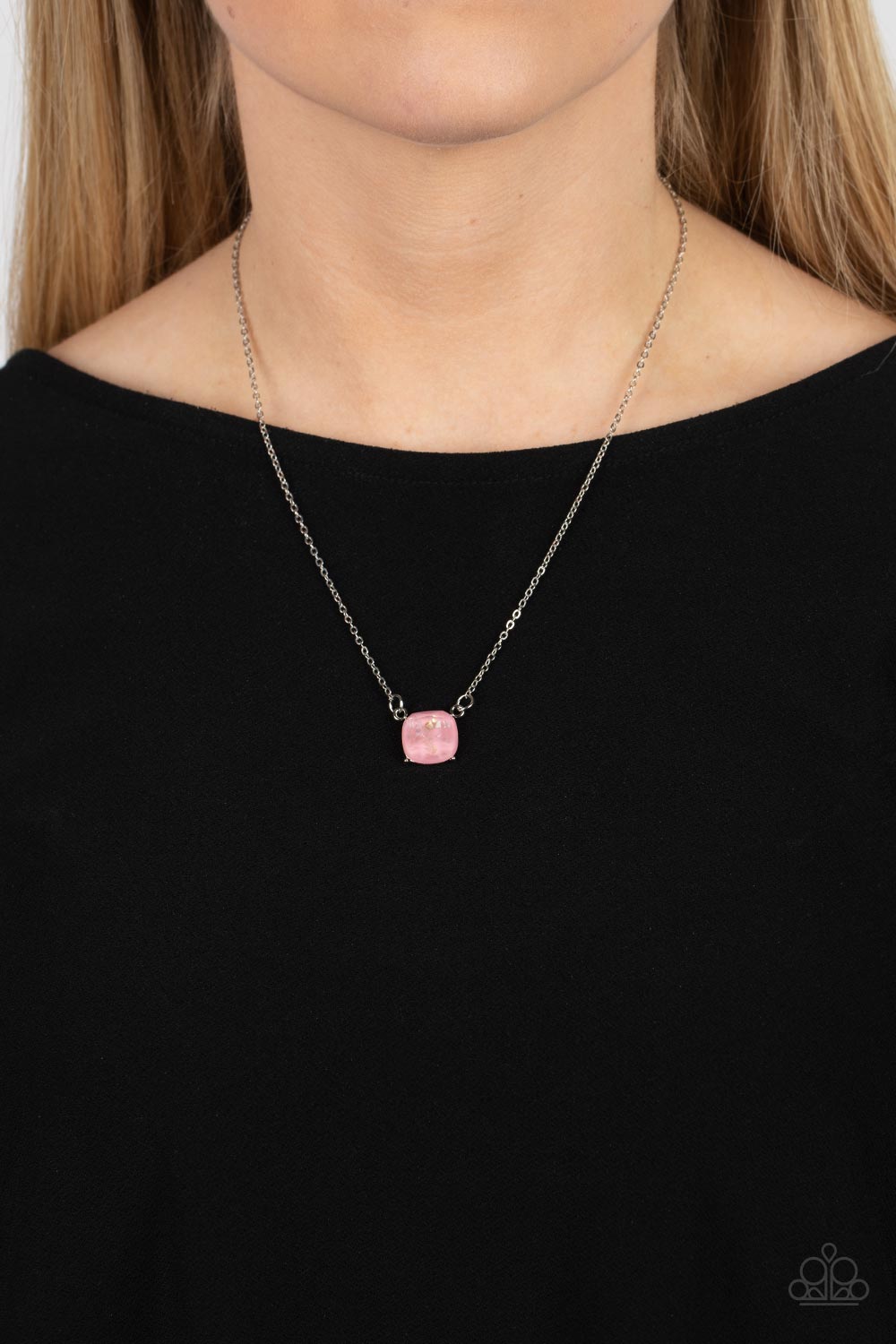 Coral Coasts - Pink Paparazzi Necklace