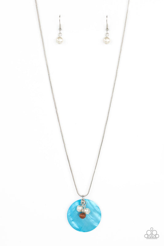 Beach House Harmony - Blue Paparazzi Necklace