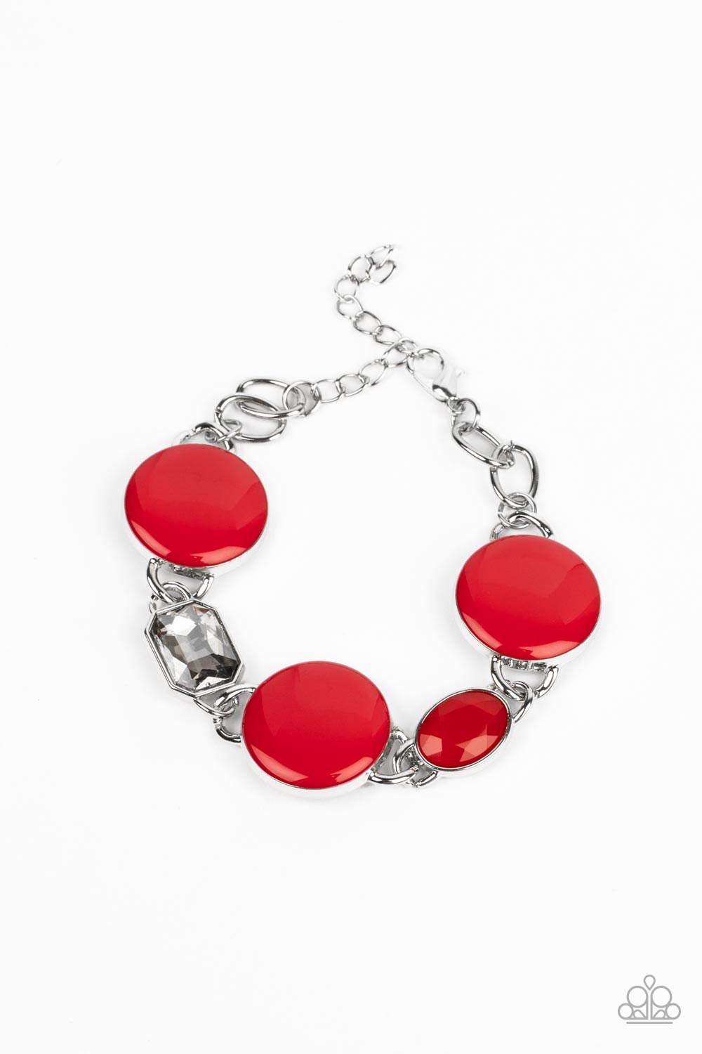 Dreamscape Dazzle - Red Paparazzi Bracelet