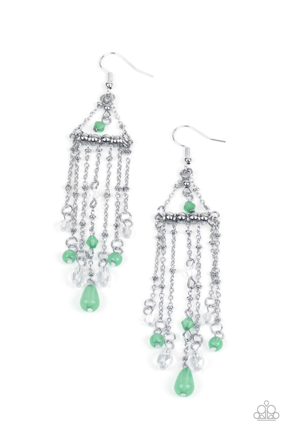 Marina Breeze - Green Paparazzi Earrings