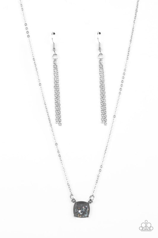 Coral Coasts - Silver Paparazzi Necklace