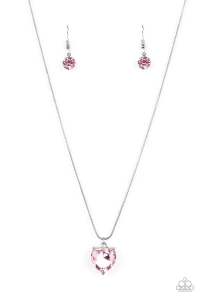 Smitten with Style - Pink Paparazzi Necklace