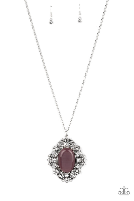 Dream Board Dazzle - Purple Paparazzi Necklace