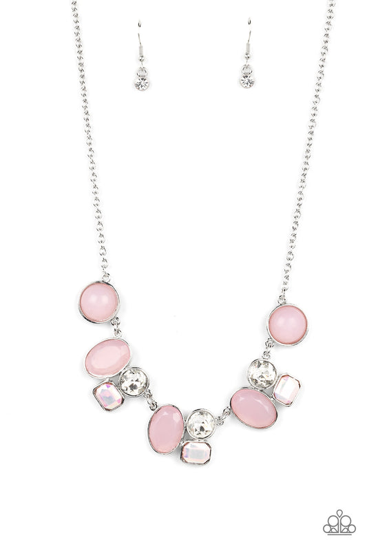 Fantasy World - Pink Paparazzi Necklace