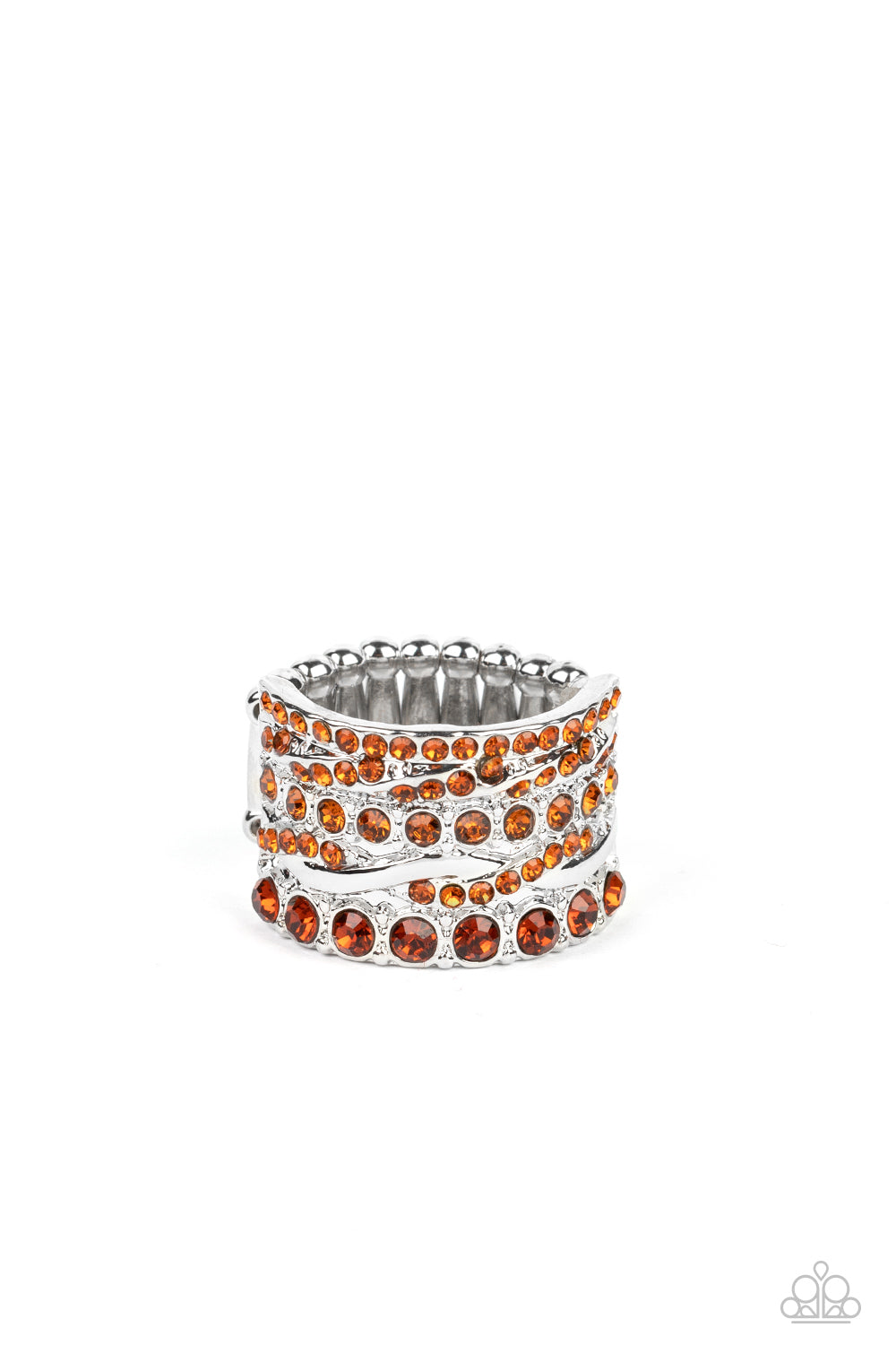 Angelic Architecture - Brown Paparazzi Ring