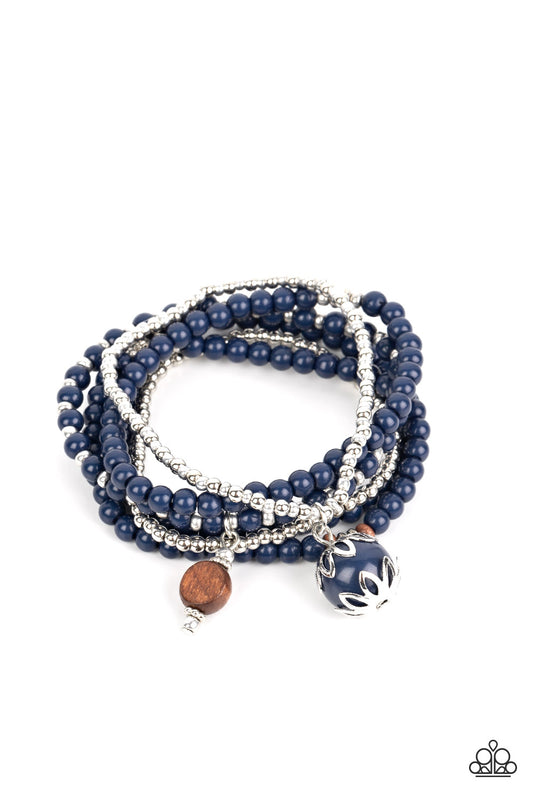 Epic Escapade - Blue Paparazzi Bracelet