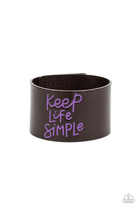 Simply Stunning - Purple Paparazzi Urban Bracelet