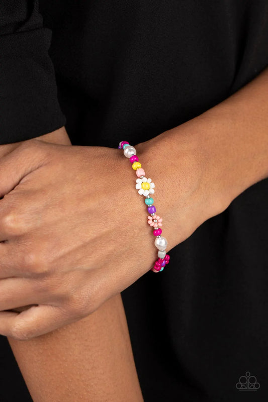 Groovy Gerberas Pink Paparazzi Bracelet