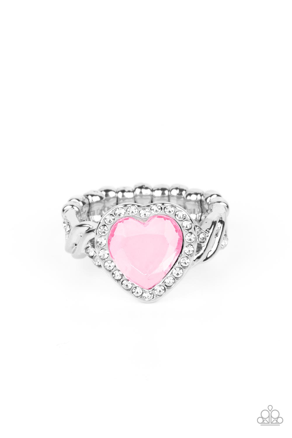 Committed to Cupid - Pink Paparazzi Ring