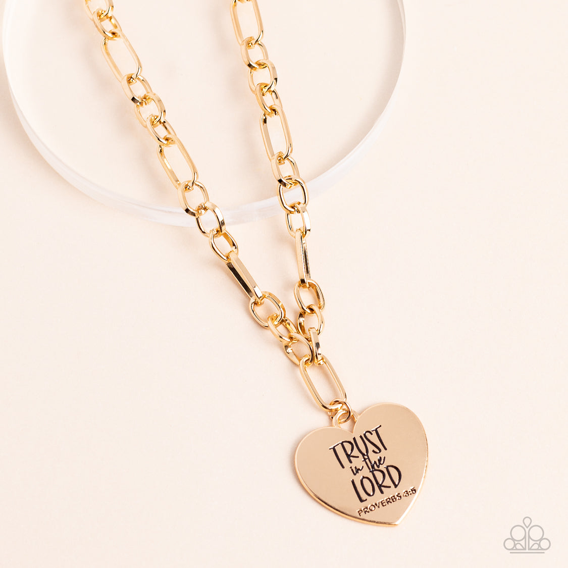 Perennial Proverbs - Gold Paparazzi Necklace