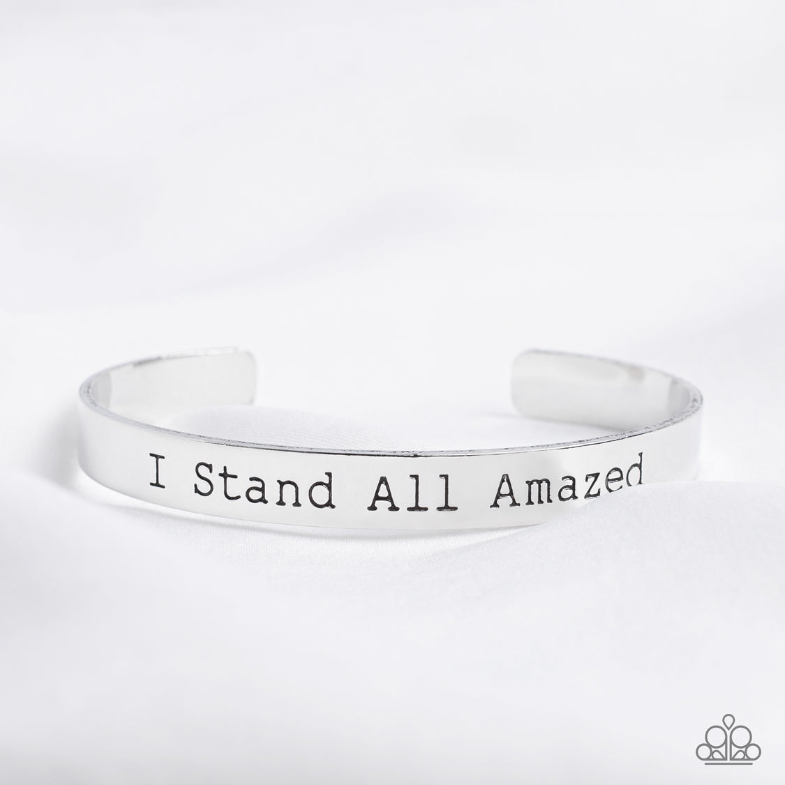 I Stand All Amazed - Silver Paparazzi Bracelet