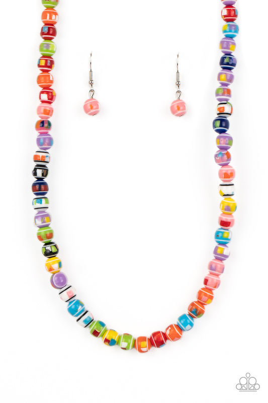 Gobstopper Glamour - Multi Paparazzi Necklace