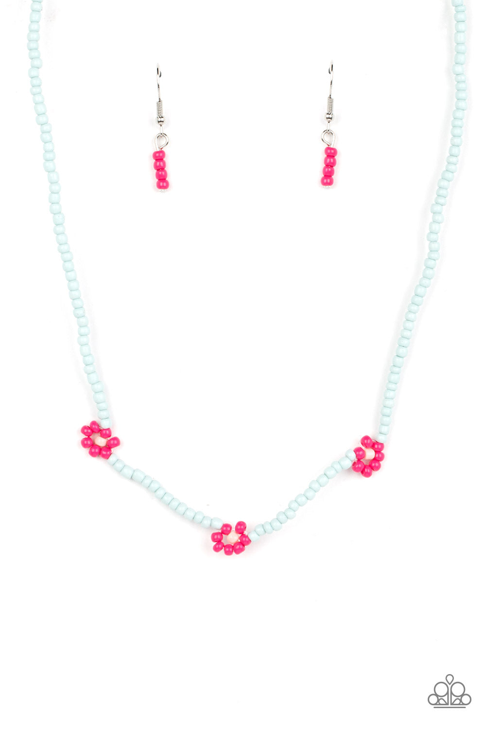 Bewitching Beading - Pink Paparazzi Necklace