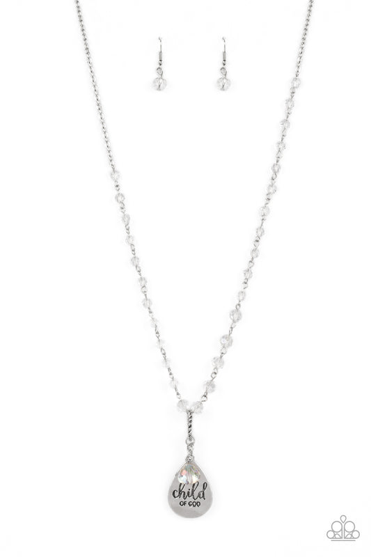Divine Dance White Paparazzi Necklace