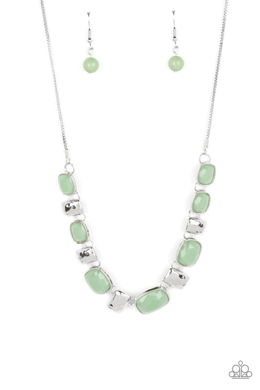 Polished Parade - Green Paparazzi Necklace