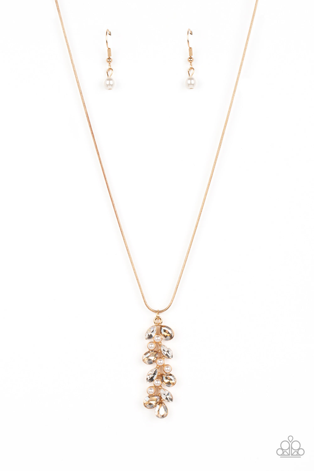 Pearls Before VINE - Gold Paparazzi Necklace