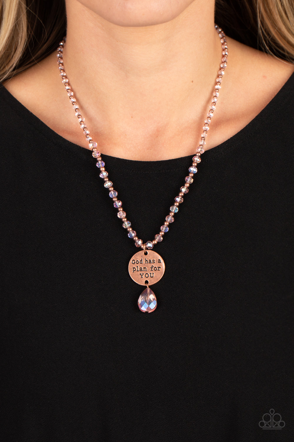 Priceless Plan - Copper Paparazzi Necklace