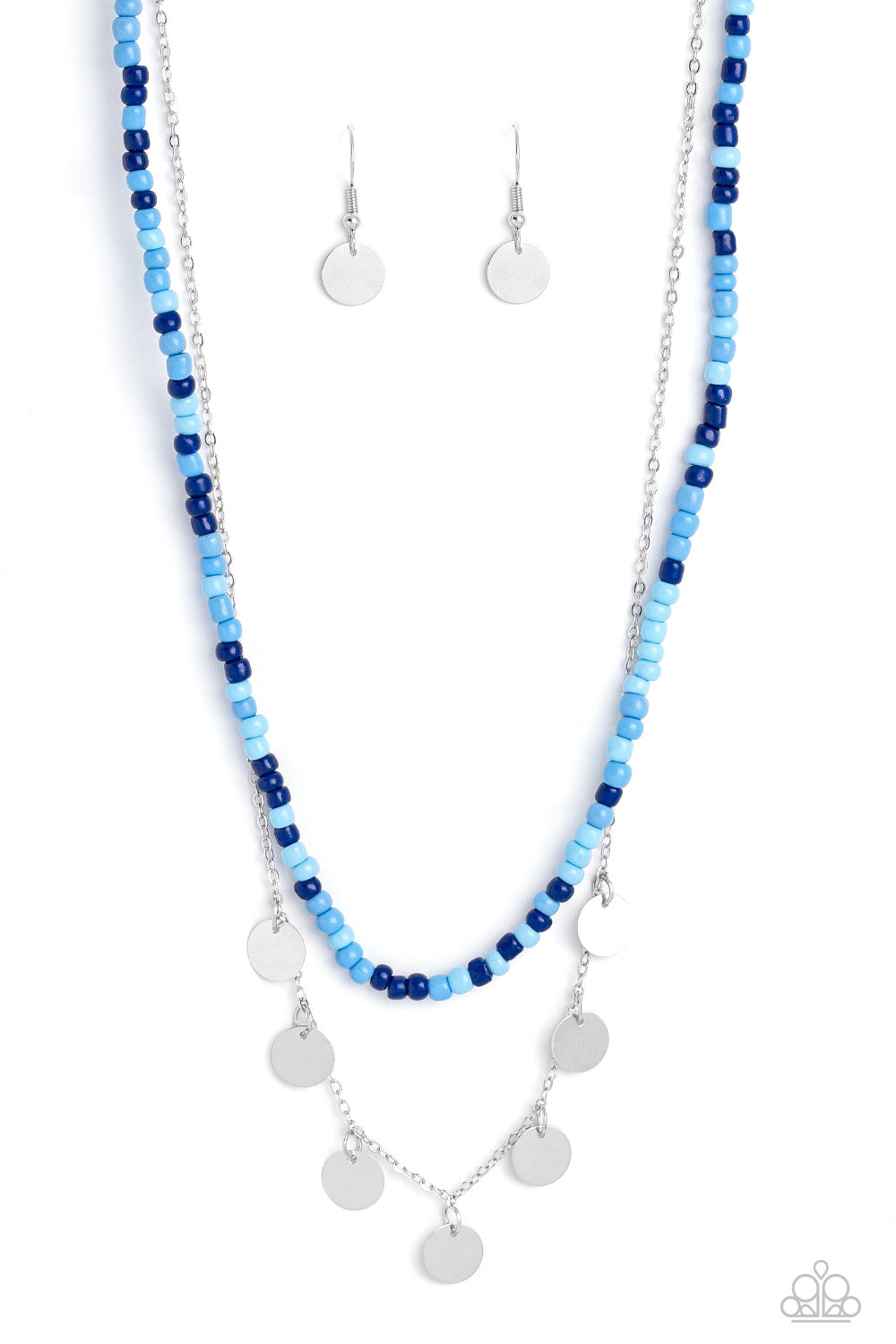 Comet Candy - Blue Paparazzi Necklace