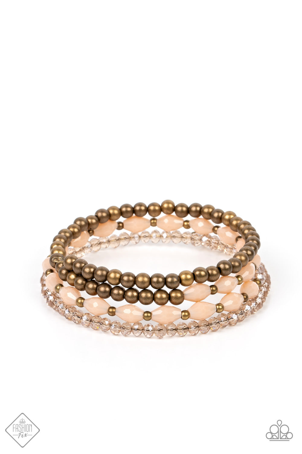 Celestial Chapter - Brass Paparazzi Fashion Fix Bracelet