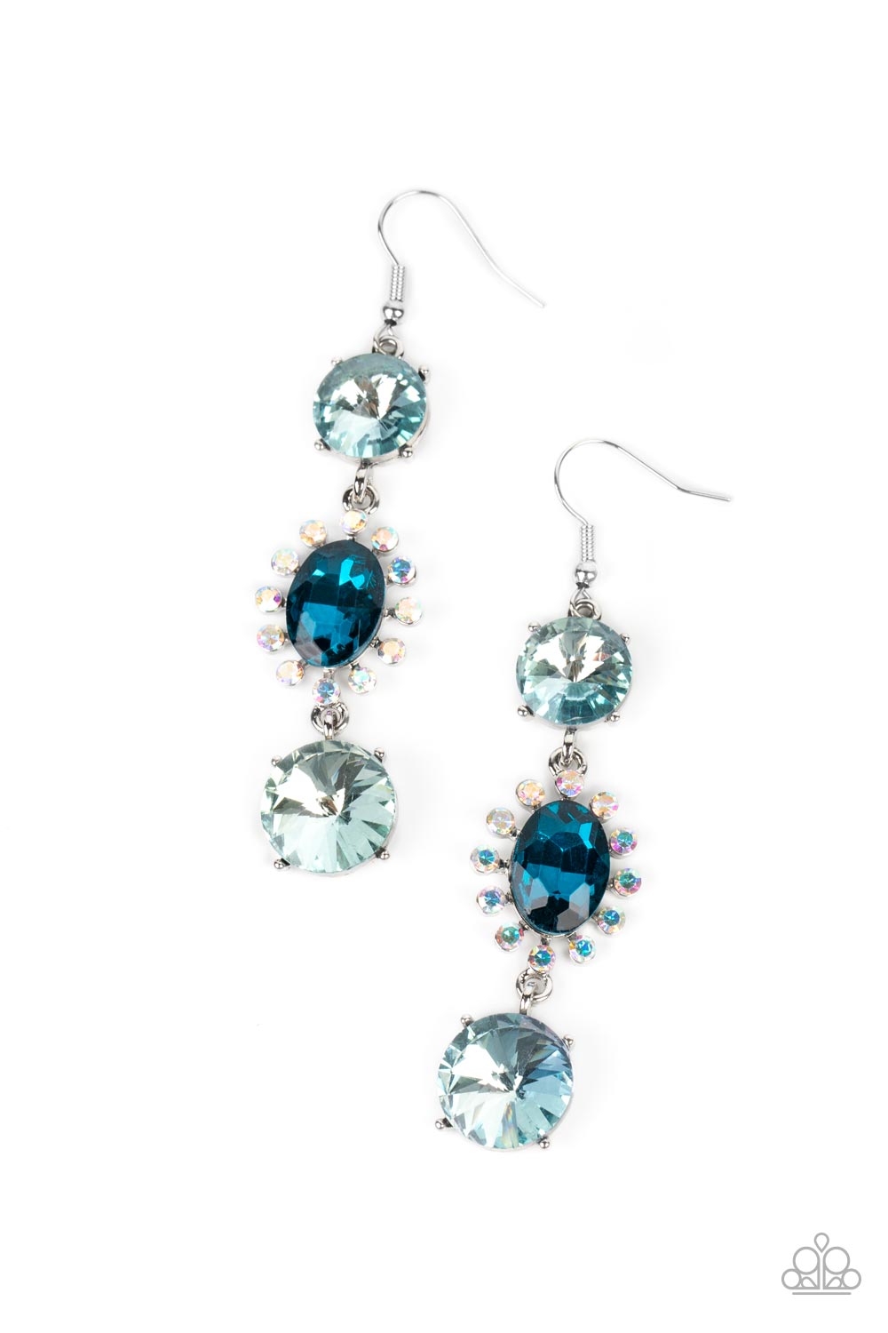 Magical Melodrama - Blue Paparazzi Earrings