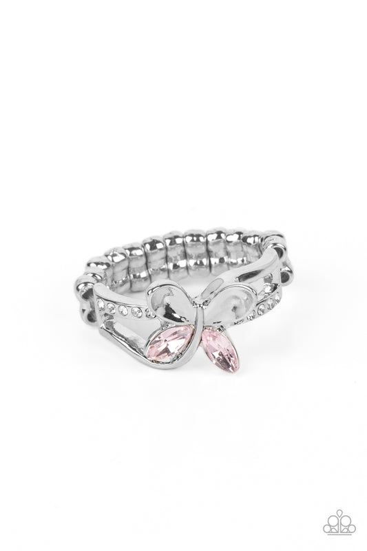 Fetching Flutter - Pink Paparazzi Ring