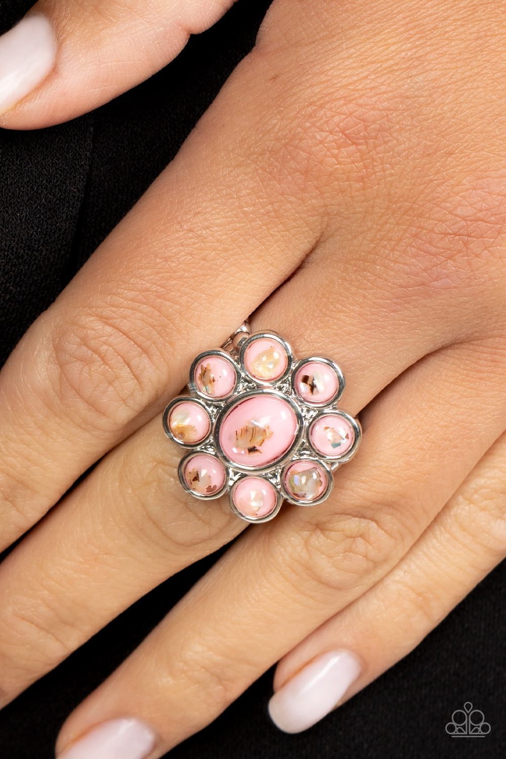 Time to SHELL-ebrate - Pink Paparazzi Ring