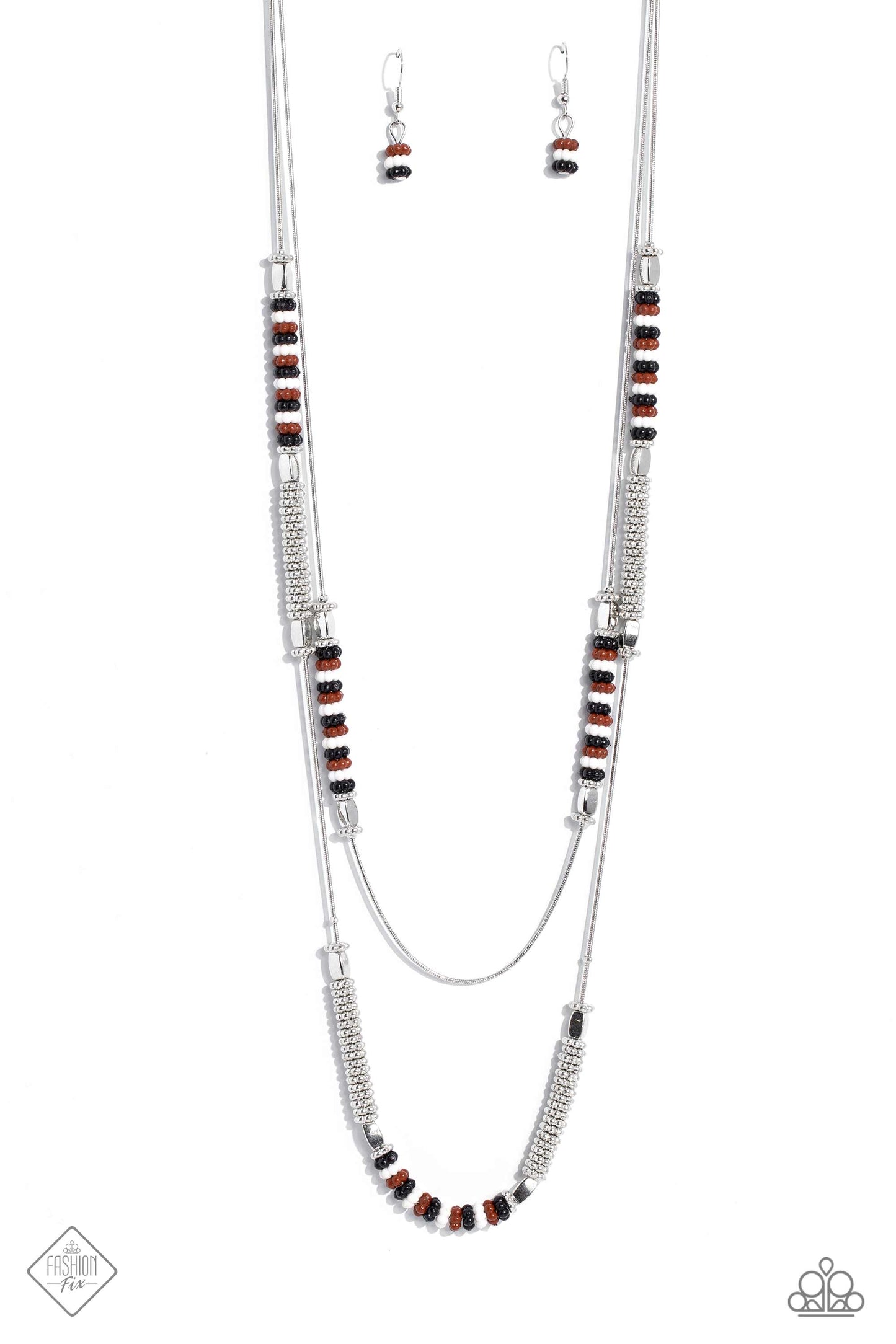 Caviar Chic - Multi Paparazzi Fashion Fix Necklace
