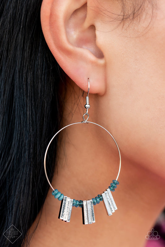 Luxe Lagoon Multi Paparazzi Fashion Fix Earrings