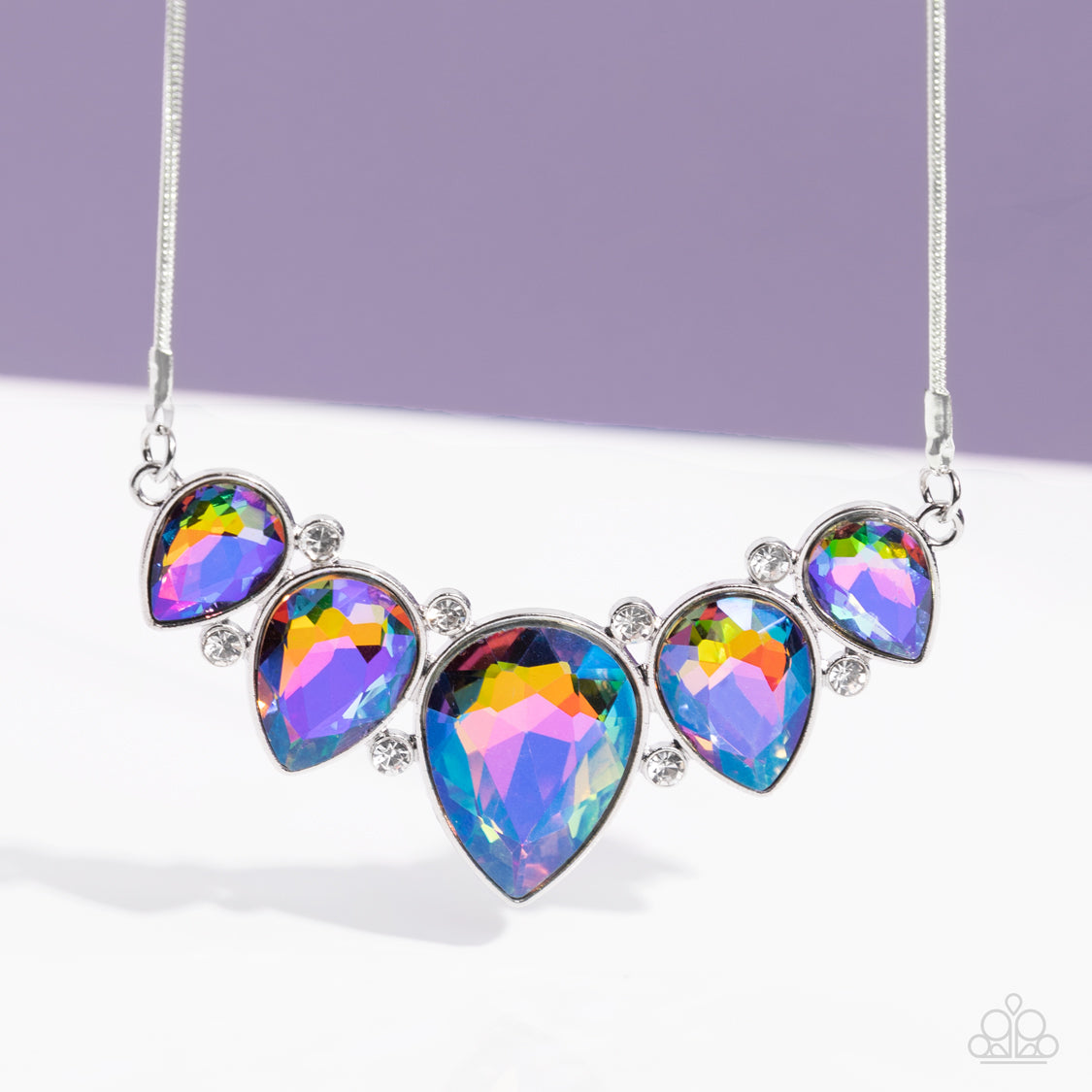 Regally Refined - Multi Paparazzi Life of the Party Exclusive Necklace