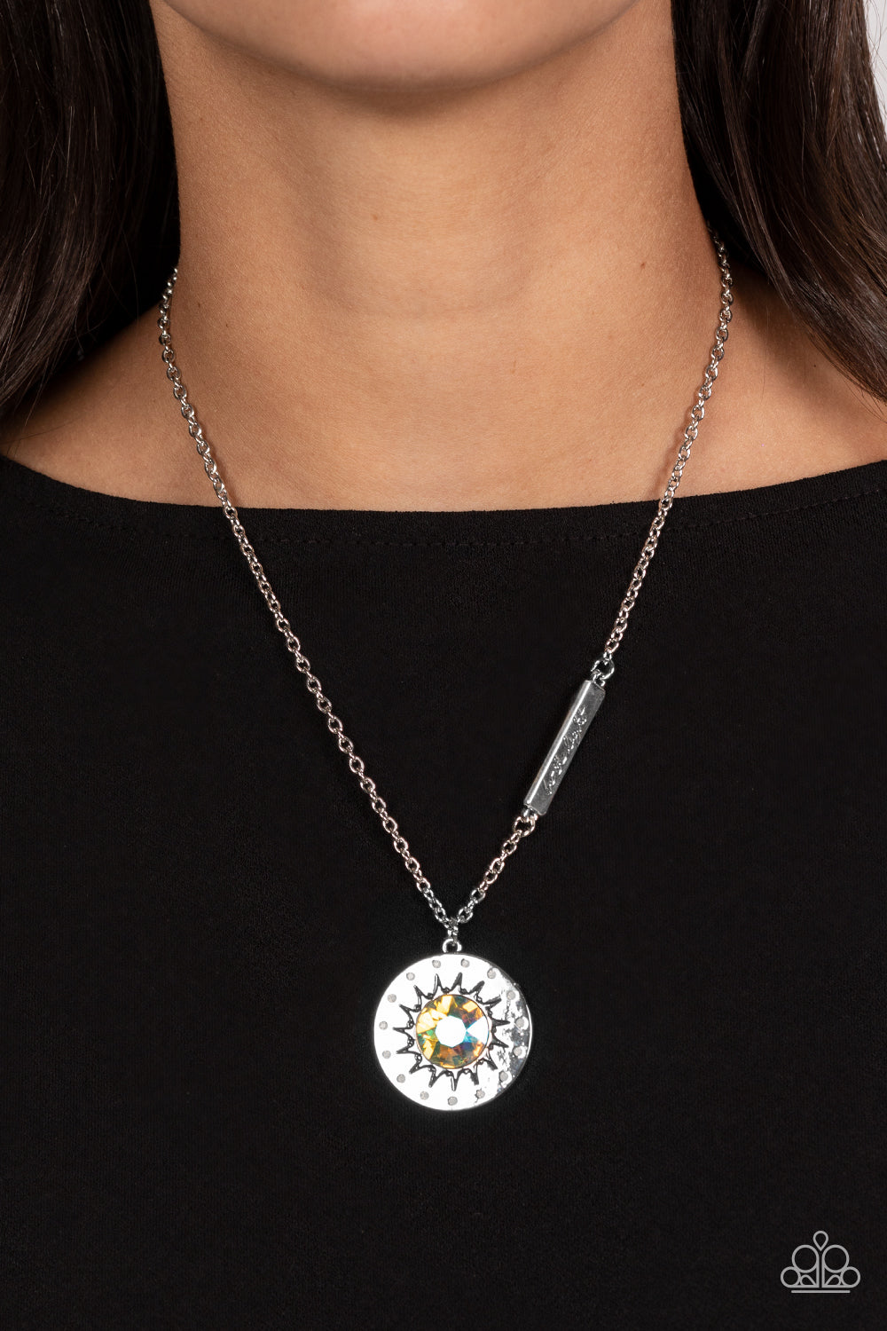 Sundial Dance Multi Paparazzi Necklace