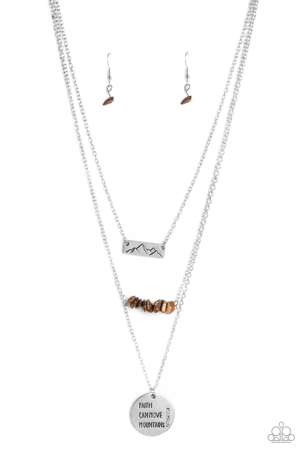 Miracle Mountains - Brown Paparazzi Necklace