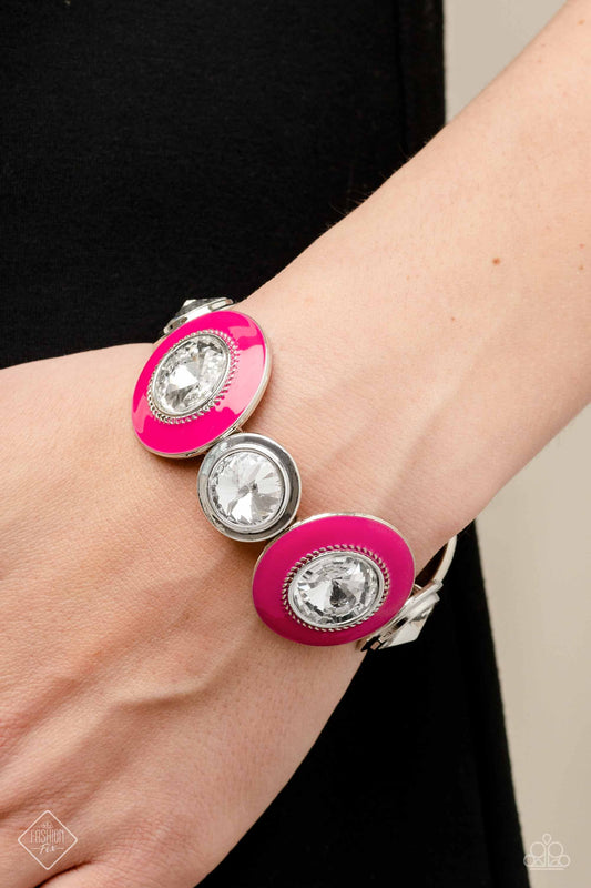 Lustrous Lass Pink Fashion Fix Bracelet