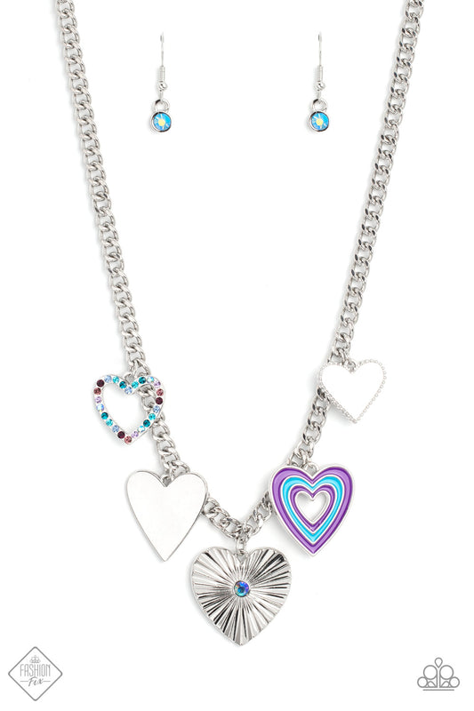 Retro Rhapsody Multi Paparazzi Fashion Fix Necklace