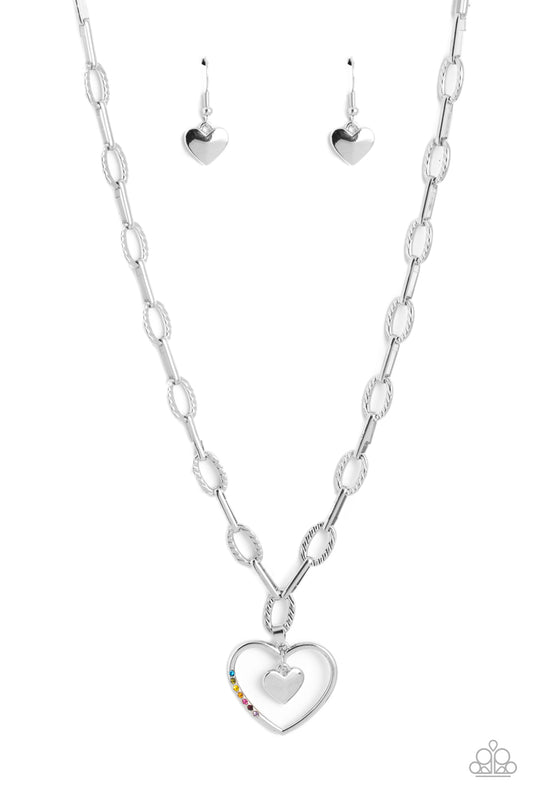 Refulgent Romance - Multi Paparazzi Necklace