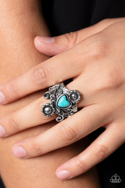 Blue paparazzi deals ring