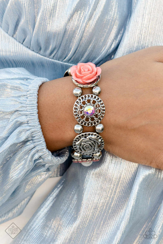 Optimistic Oasis Orange Paparazzi Fashion Fix Bracelet