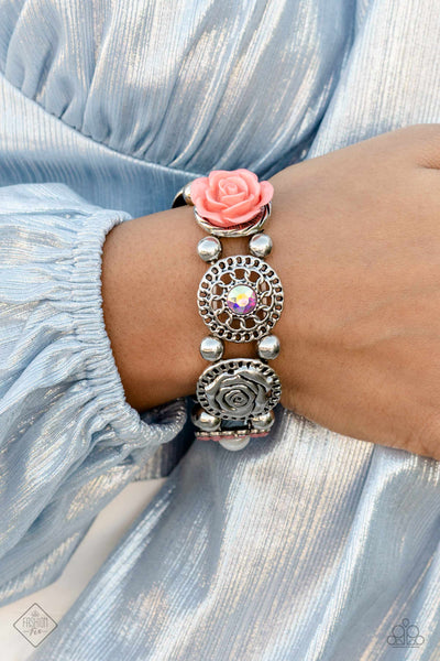Optimistic Oasis Orange Paparazzi Fashion Fix Bracelet