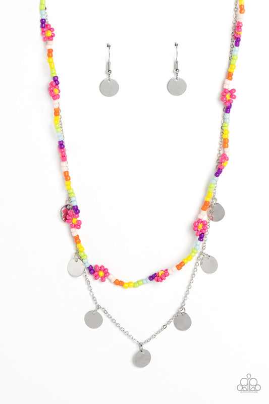 Rainbow Dash - Pink Paparazzi Necklace