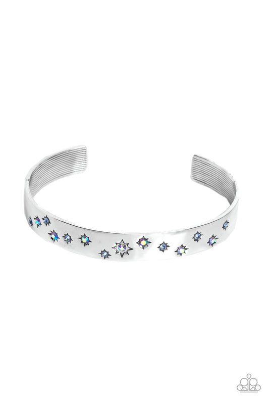 Starburst Shimmer - Blue Paparazzi Bracelet