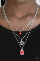 Southern Roots - Red Paparazzi Necklace