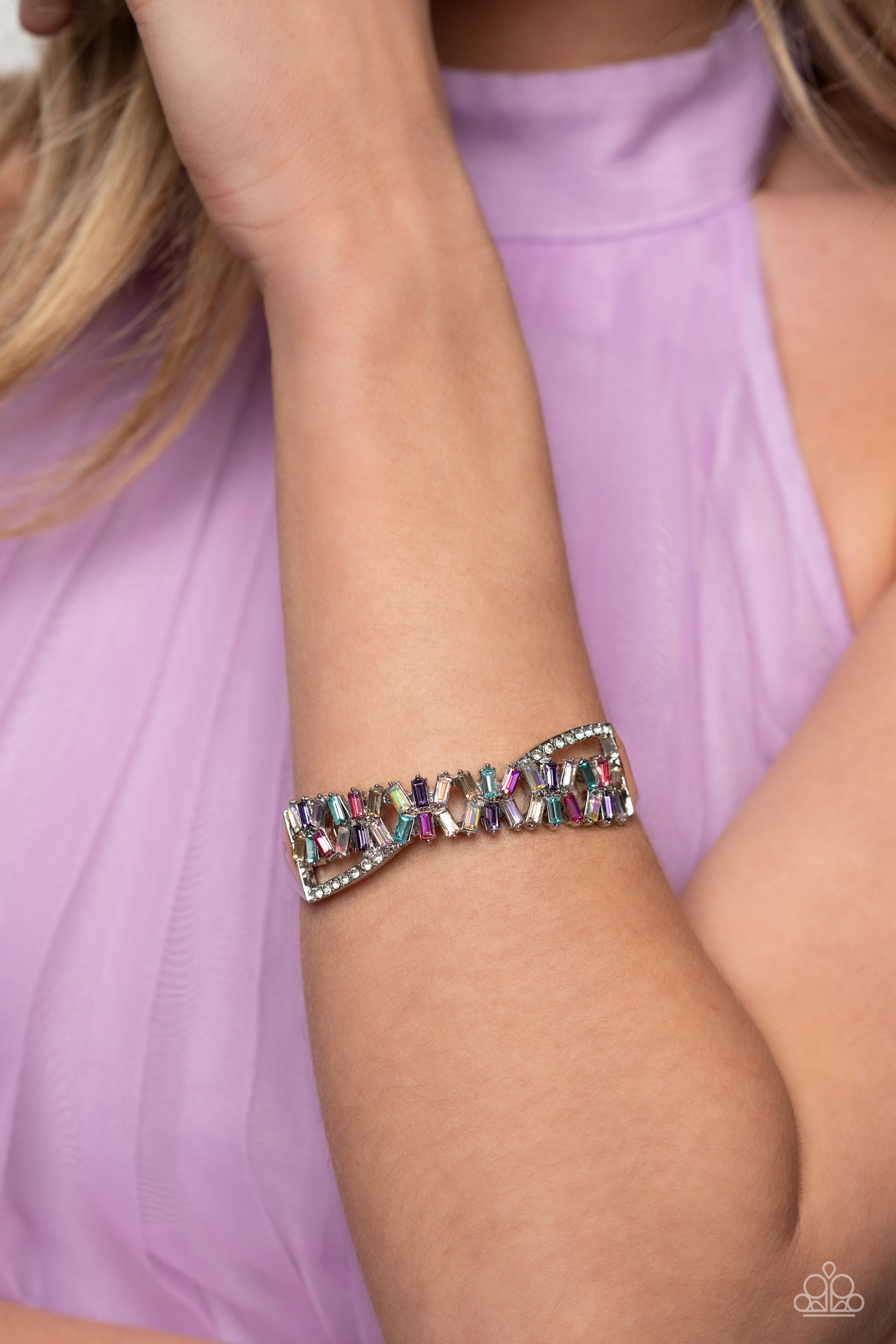Timeless Trifecta - Multi Paparazzi Life of the Party Bracelet