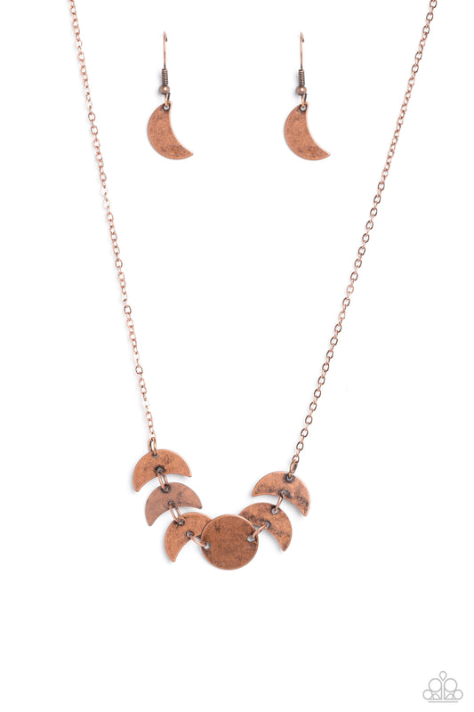 LUNAR Has It - Copper Paparazzi Necklace