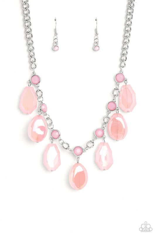 Maldives Mural - Pink Paparazzi Necklace