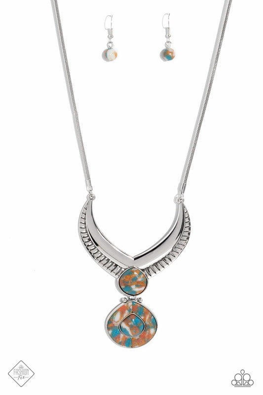 I CLAN See Clearly Now Brown Paparazzi Fashion Fix Necklace