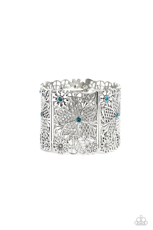 Garden City - Blue Paparazzi Bracelet