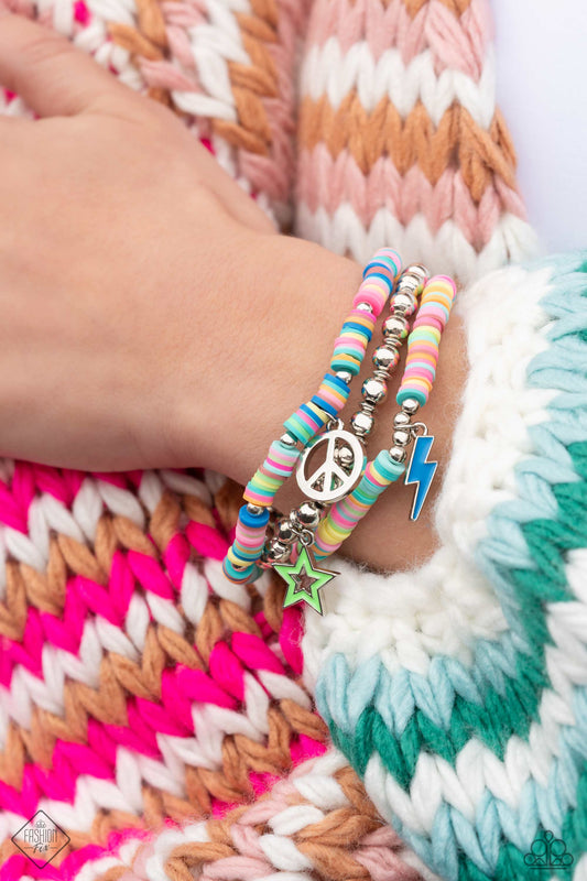 Far Out Fashion Multi Paparazzi Fashion Fix Bracelet