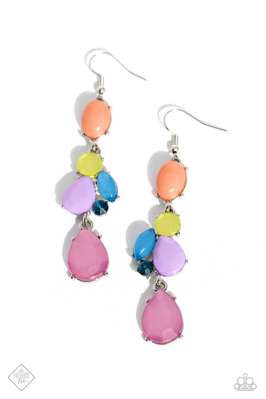Mystifying Matinee - Multi Paparazzi Fashion Fix Earrings